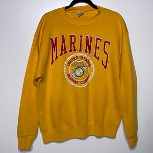Vintage Galt Sand United States Marines Marine Corps Crewneck Sweatshirt…